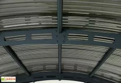 Canopia Carport En Aluminium Et Polycarbonate Atlas 14 M² -Abri et rangement boutique details toiture carport aluminium palram atlas