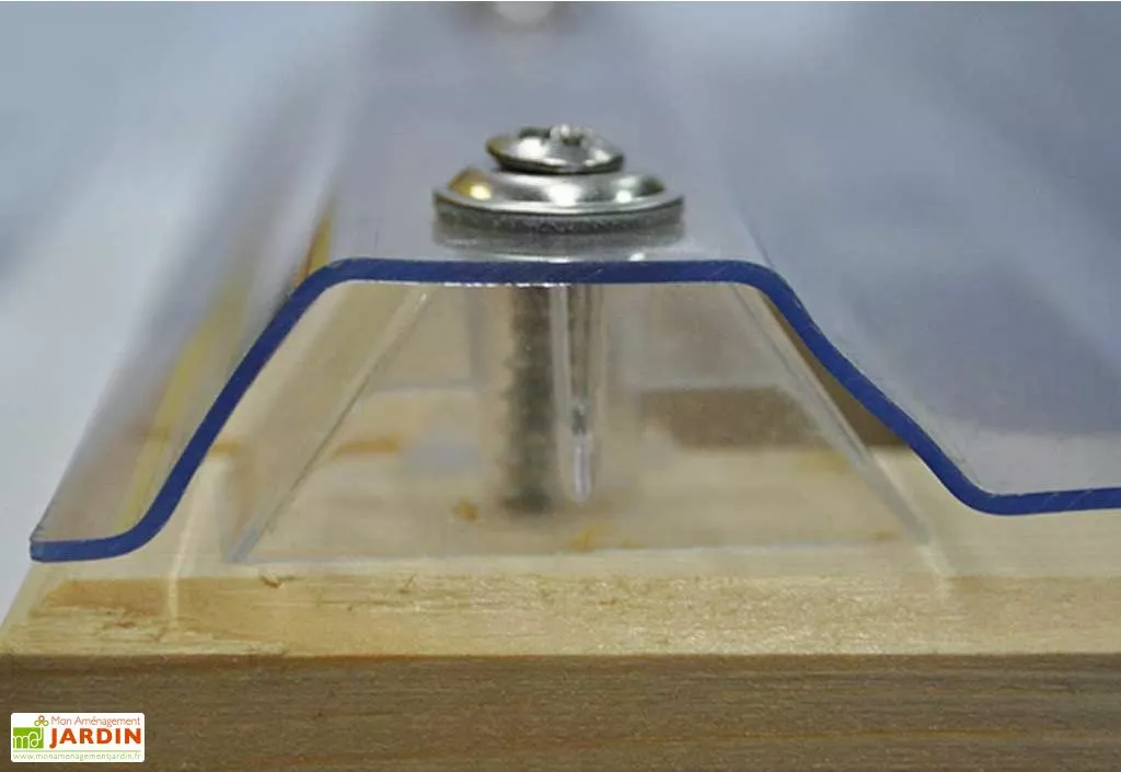 Weka Pergola Bois Adossée Couverte 3x7 Toiture PVC - 704 X 306 Cm 5 Weka Pergola Bois Adossée Couverte 3x7 Toiture PVC - 704 X 306 Cm – Image 3