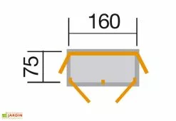 Weka Armoire De Jardin En Bois D’épicéa 1,2 M² -Abri et rangement boutique dimensions armoire jardin bois epicea weka