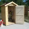 Habrita Abri De Jardin Bois Eden (1,2x1,2) 16mm+Plancher -Abri et rangement boutique ed1212 2