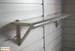 Garofalo Kit 2 EtagĂšres Pour Abri De Jardin En PVC Evo