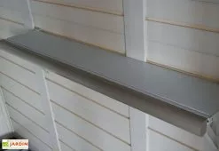 Garofalo Kit 2 Etagères Pour Abri De Jardin En PVC Evo -Abri et rangement boutique etagere evo abri jardin pvc garofalo