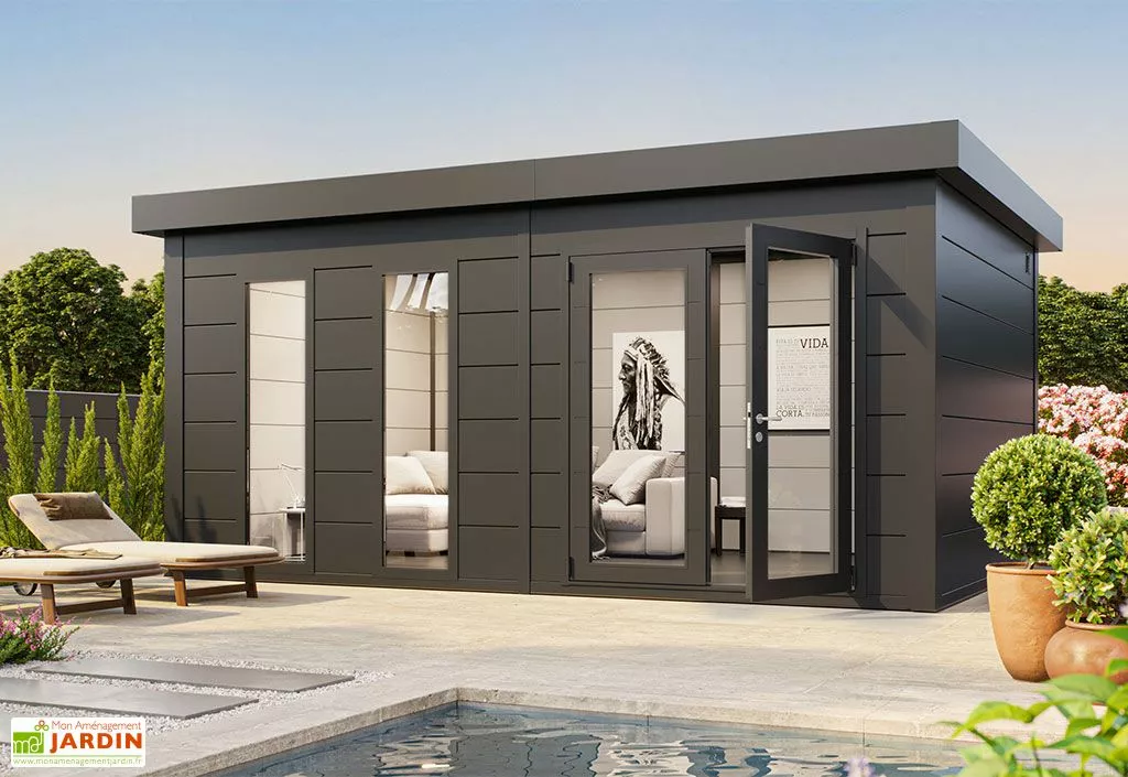 Telluria Abri De Jardin En Acier Galvanisé Double Porte Luminato - 19,2 M² 3 Telluria Abri De Jardin En Acier Galvanisé Double Porte Luminato - 19,2 M²