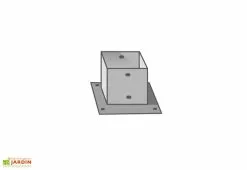 Kit De Fixation Sol Béton Pour Carports Modulables Solid