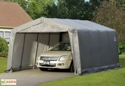 Shelter Logic Garage Souple Et Mobile En Acier Et Polyéthylène 18 M² - 5 X 3,5 M 9 Shelter Logic Garage Souple Et Mobile En Acier Et Polyéthylène 18 M² - 5 X 3,5 M -Abri et rangement boutique garage acier bache polyethylene 5m porte zippee 3