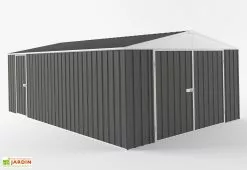 Easyshed Garage En Métal Galvanisé XXL Grande Longueur 20 M² -Abri et rangement boutique garage acier galvanise easyshed xxl 300x665 1 1