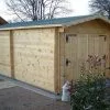 Habrita Garage En Bois D’Épicéa Brut 24 M² 2 Habrita Garage En Bois D’Épicéa Brut 24 M² -Abri et rangement boutique garage bois epicea brut 24 m