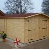 Habrita Garage En Bois D’Épicéa Brut 20 M² -Abri et rangement boutique garage jardin bois habrita 20m2