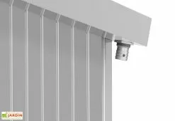 Abri De Jardin En Acier Galvanisé Duramax Modern 4,5 M² -Abri et rangement boutique gouttiere cabane jardin acier galvanise duramax modern gris