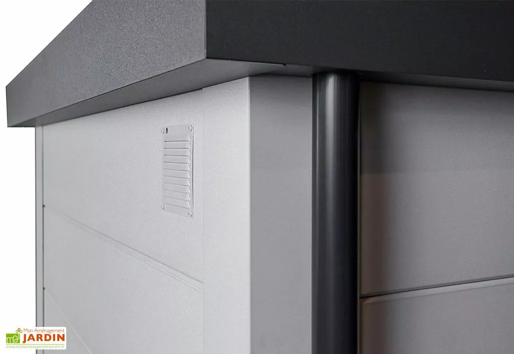 Telluria Abri De Jardin En Métal Eleganto – 5,7 M² 7 Telluria Abri De Jardin En Métal Eleganto – 5,7 M² – Image 5