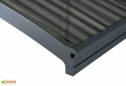 Canopia Carport En Aluminium Et Polycarbonate Atlas 14 M² -Abri et rangement boutique gouttiere toiture carport aluminium palram atlas