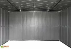 Spacemaker Abri De Jardin En Acier Galvanisé 8,5 M² 12 Spacemaker Abri De Jardin En Acier Galvanisé 8,5 M² -Abri et rangement boutique interieur abri jardin metal 1