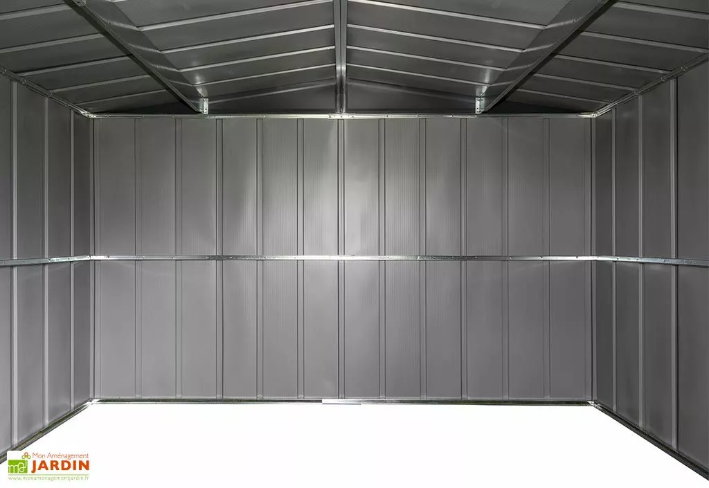 Spacemaker Abri De Jardin En Acier Galvanisé 8,5 M² 7 Spacemaker Abri De Jardin En Acier Galvanisé 8,5 M² – Image 5
