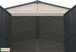 Abri De Jardin En PVC Duramax 8,05 M² Gris 9 Abri De Jardin En PVC Duramax 8,05 M² Gris -Abri et rangement boutique interieur abri jardin resine duramax gris