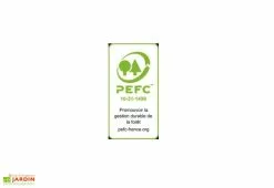 Habrita Tonnelle Autoportée Carport En Bois Autoclave Toit Plat 200x200cm 11 Habrita Tonnelle Autoportée Carport En Bois Autoclave Toit Plat 200x200cm -Abri et rangement boutique logo pefc habrita 2