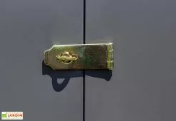 Spacemaker Armoire De Jardin En Acier Galvanisé 124 X 203 Cm 13 Spacemaker Armoire De Jardin En Acier Galvanisé 124 X 203 Cm -Abri et rangement boutique loquet armoire jardin metal remise outils