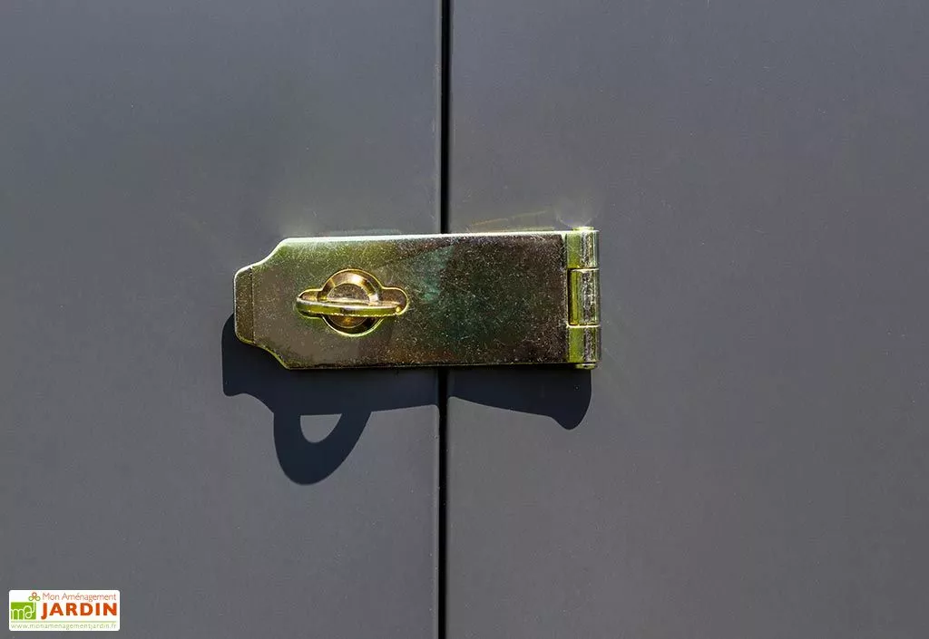 Spacemaker Armoire De Jardin En Acier Galvanisé 124 X 203 Cm 8 Spacemaker Armoire De Jardin En Acier Galvanisé 124 X 203 Cm – Image 6