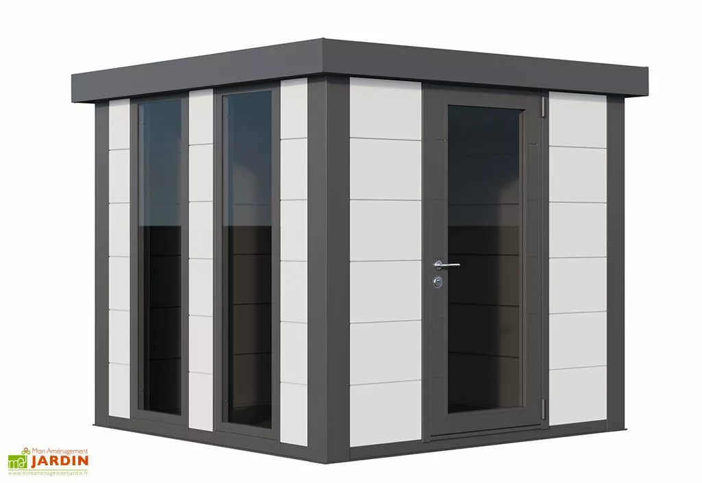 Telluria Abri De Jardin En Acier Galvanisé Porte Unique Luminato - 5,6 M² 5 Telluria Abri De Jardin En Acier Galvanisé Porte Unique Luminato - 5,6 M² – Image 3