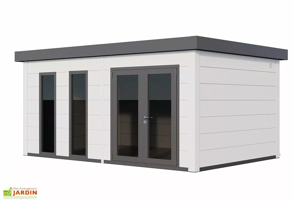 Telluria Abri De Jardin En Acier Galvanisé Double Porte Luminato - 19,2 M² 7 Telluria Abri De Jardin En Acier Galvanisé Double Porte Luminato - 19,2 M² – Image 5