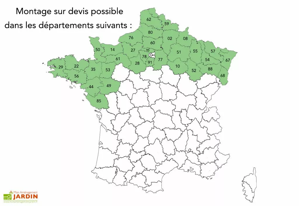 M² Espace Jardin Chalet En Bois Habitable 17 M² - Bungalow Design Studio 500 X 340 Cm 7 M² Espace Jardin Chalet En Bois Habitable 17 M² - Bungalow Design Studio 500 X 340 Cm – Image 5