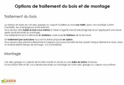 Gardenas Abri De Jardin En Bois D’Épicéa Avec Toit En Shingle Oxford L 12,6 M² -Abri et rangement boutique montage traitement bois 7