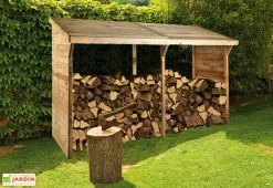 Jardipolys Abri Range-Bûches En Bois Montréal - 3,4 M³