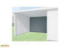 Weka Paroi Arrière Pour Abri Design Chill-Out 3 Et Lounge 3 28mm -Abri et rangement boutique paroi arriere abri bois weka chill out gris clair