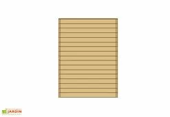 Paroi Latérale Pleine Pour Carports Modulables Solid