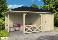 Inmedias Res Pavillon De Jardin En Bois D’épicéa Brut Alfred – 14,39 M²