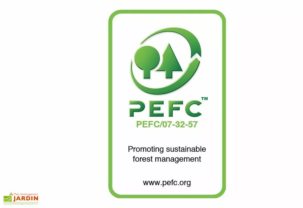 Solid Garage Bois Moderne 40 Mm (358x538cm) + Porte Motorisée 4 Solid Garage Bois Moderne 40 Mm (358x538cm) + Porte Motorisée – Image 2