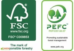 Solid Carport Bois Autoclave Modulable 4 X 5 M -Abri et rangement boutique pefc solid 1 9