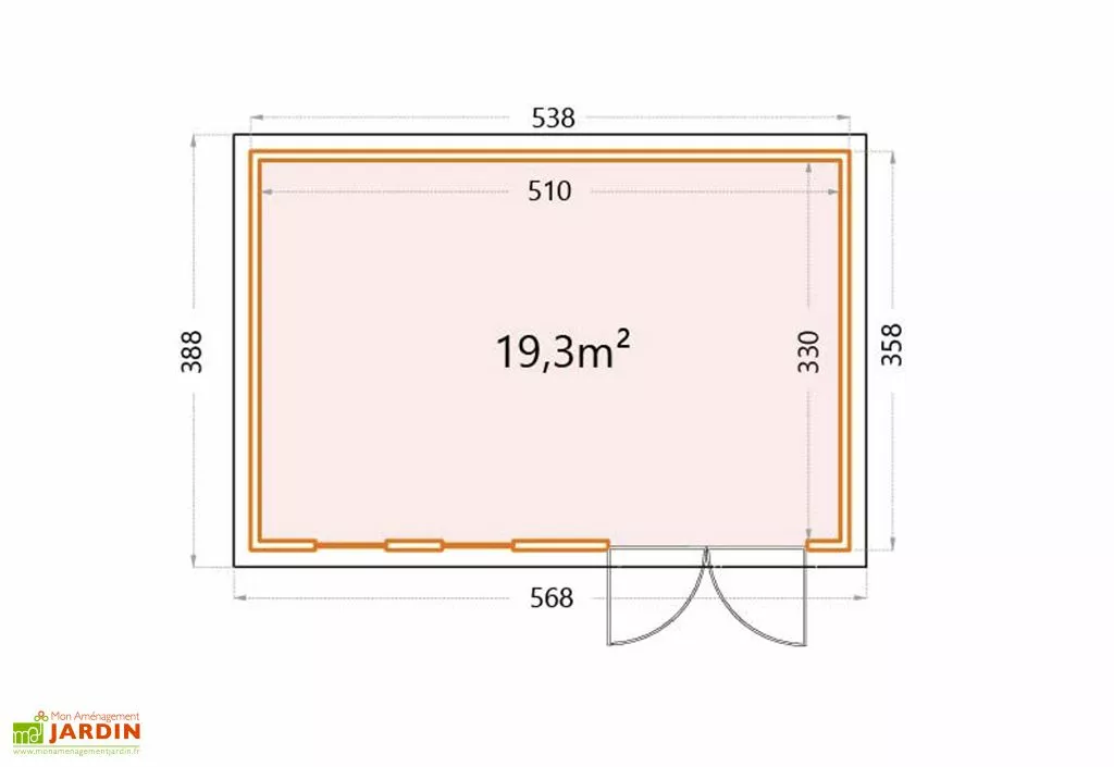 Telluria Abri De Jardin En Métal Avec Parois Vitrées Eleganto Plus – 19,3 M² 8 Telluria Abri De Jardin En Métal Avec Parois Vitrées Eleganto Plus – 19,3 M² – Image 6