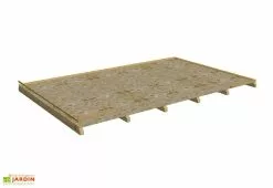 Habrita Plancher Pour Abri De Jardin En Bois Traité 12 Mm - 20,97 M²