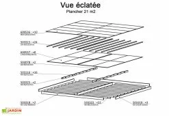Décor Et Jardin Plancher Pour Chalet En Bois Habitable Isolé Decor Home -Abri et rangement boutique plancher bois abri jardin chalet habitable isole decor home 2
