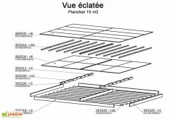 Décor Et Jardin Plancher Pour Chalet En Bois Habitable Isolé Decor Home -Abri et rangement boutique plancher bois abri jardin chalet habitable isole decor home