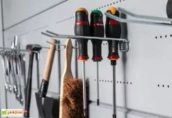 Telluria Plaque Perforée Avec Crochets Pour Abri De Jardin Luminato - 5,6 M²