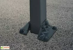 Canopia Carport En Aluminium Arcadia 5,07 X 3,59 M - Gris -Abri et rangement boutique platine carport aluminium almicar palram gris fonce