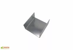 GARDENDREAMS Platine De Fixation En U Pour Pergola Ou Carport 11x11 à Poteaux Enterrés