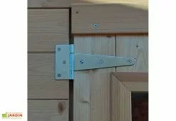 Alce Living Abri De Jardin En Bois Brut 3,9 M² 16 Mm - Gaeta -Abri et rangement boutique porte abri de jardin en bois 2