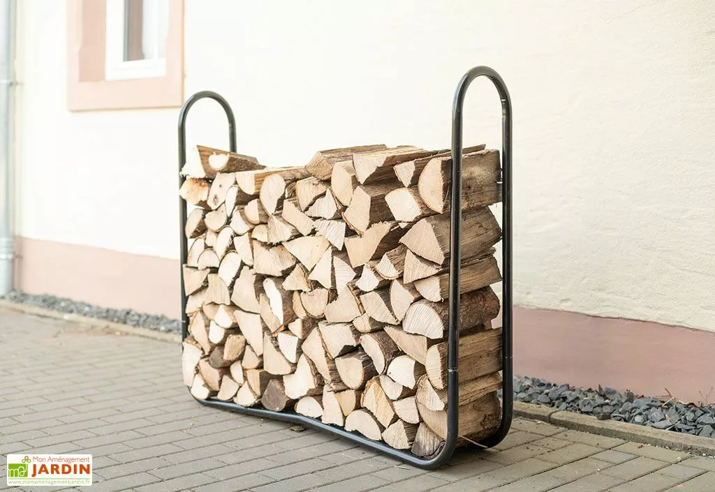Shelter Logic Porte-bûches En Acier Inoxydable – 122 Cm 4 Shelter Logic Porte-bûches En Acier Inoxydable – 122 Cm – Image 2