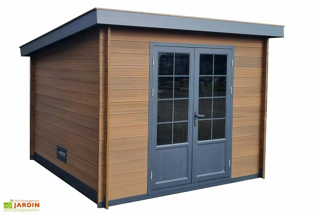 Green Outside Abri De Jardin En Aluminium Et Composite – 10 M² 5 Green Outside Abri De Jardin En Aluminium Et Composite – 10 M² – Image 3
