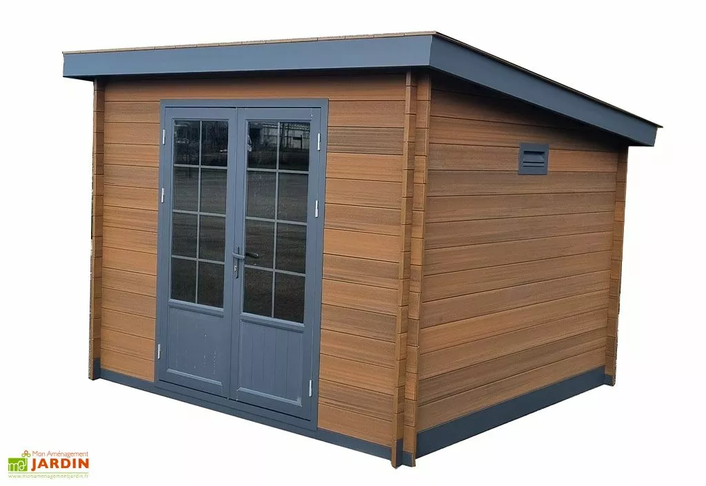 Green Outside Abri De Jardin En Aluminium Et Composite – 10 M² 3 Green Outside Abri De Jardin En Aluminium Et Composite – 10 M²