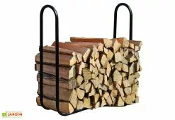Shelter Logic Porte-bûches En Acier Inoxydable – 122 Cm