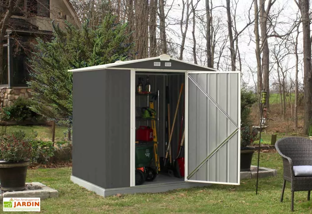Spacemaker Abri De Jardin En Acier Galvanisé 2 M² 3 Spacemaker Abri De Jardin En Acier Galvanisé 2 M²