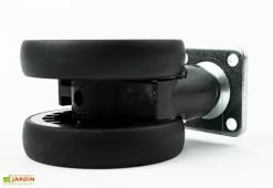 Telluria Roues En Polyamide Pour Coffre De Rangement Ø 6,5 Cm -Abri et rangement boutique roue vue bas