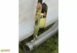 Shelter Logic Garage En Toile Polyéthylène Et Acier 18,3 M² Anthracite 11 Shelter Logic Garage En Toile Polyéthylène Et Acier 18,3 M² Anthracite -Abri et rangement boutique sangle garage toile polyethylene acier 18m2 anthracite