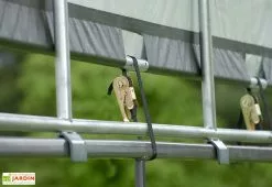 Shelter Logic Toiture Souple Pour Enclos Animaux En Polyéthylène 13,7 M² -Abri et rangement boutique sangles toiture souple box chevaux polyethylene