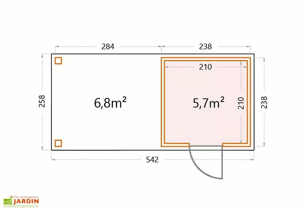 Telluria Abri De Jardin En Métal Avec Auvent Open Lounge Anthracite – 12,5 M² 5 Telluria Abri De Jardin En Métal Avec Auvent Open Lounge Anthracite – 12,5 M² – Image 3