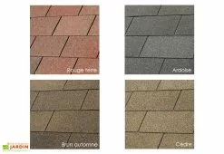 Shingle Pour Abris De Jardin Et Garages Gardenas (Paquet De 3 M²) -Abri et rangement boutique shingle 2 2