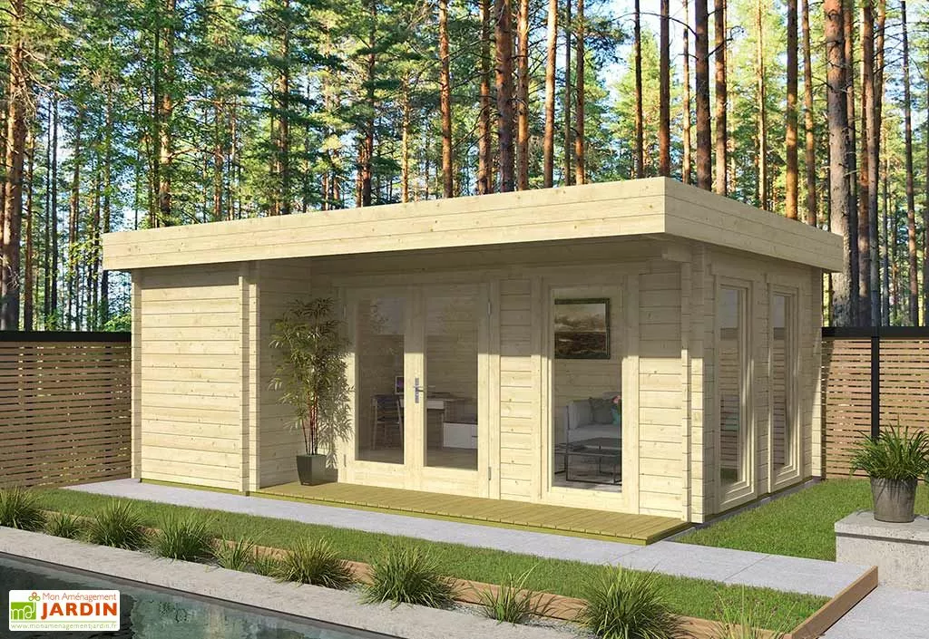 Inmedias Res Studio De Jardin En Bois D’épicéa Brut Andrew – 22 M² 3 Inmedias Res Studio De Jardin En Bois D’épicéa Brut Andrew – 22 M²
